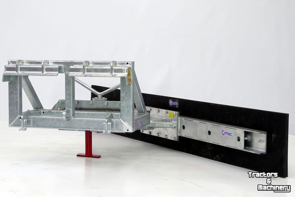 Rabot caoutchouc Qmac 240 MECH SCHUIN SCHAFFER BORD