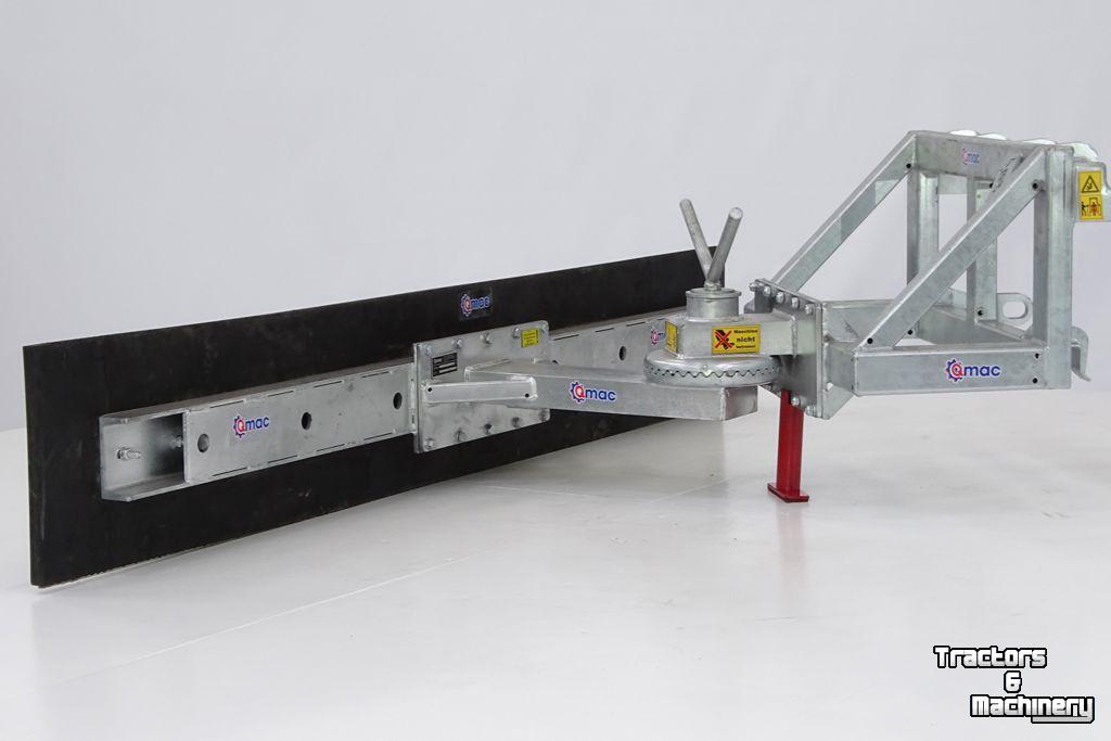 Rabot caoutchouc Qmac 240 MECH SCHUIN SCHAFFER BORD