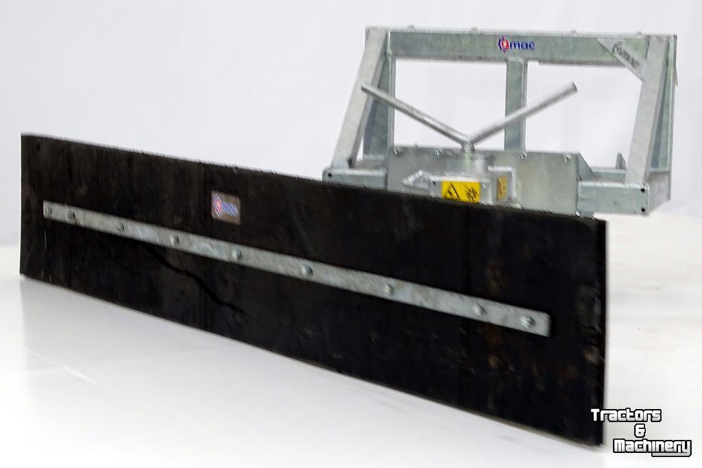 Rabot caoutchouc Qmac 240 MECH SCHUIN SCHAFFER BORD