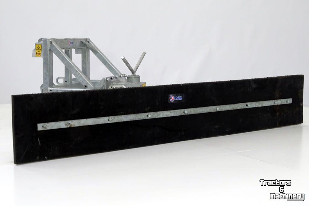 Rabot caoutchouc Qmac 240 MECH SCHUIN SCHAFFER BORD