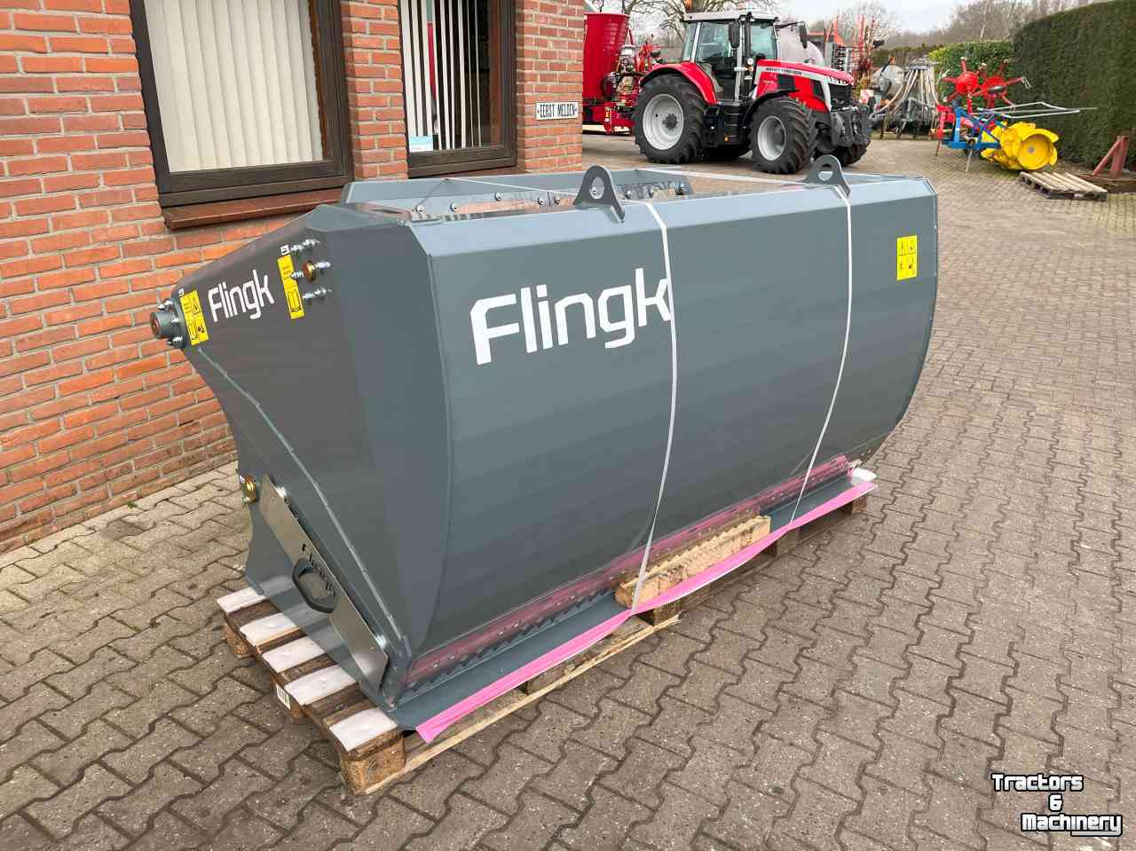 Coupe-blocs d'ensilage Flingk KHXL 1422 Kuilhapper, volumehapper, voermachines
