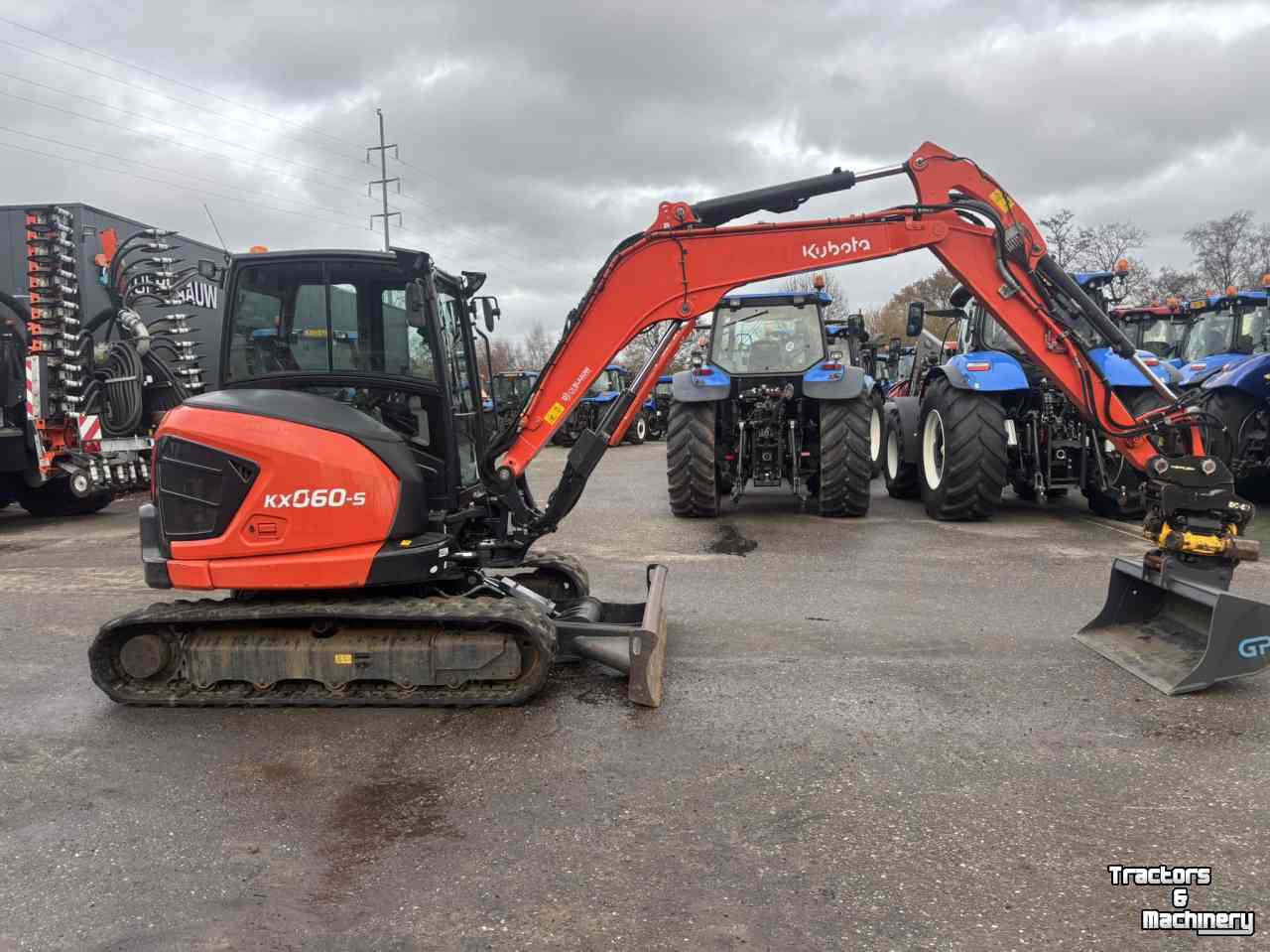 Mini pelleteuse Kubota KX060-5