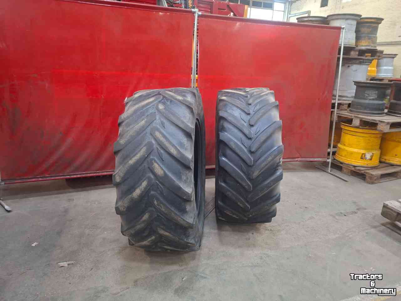 Roues, Pneus, Jantes, Barillets Jumelage Michelin VF480/60R28 XeoBIB
