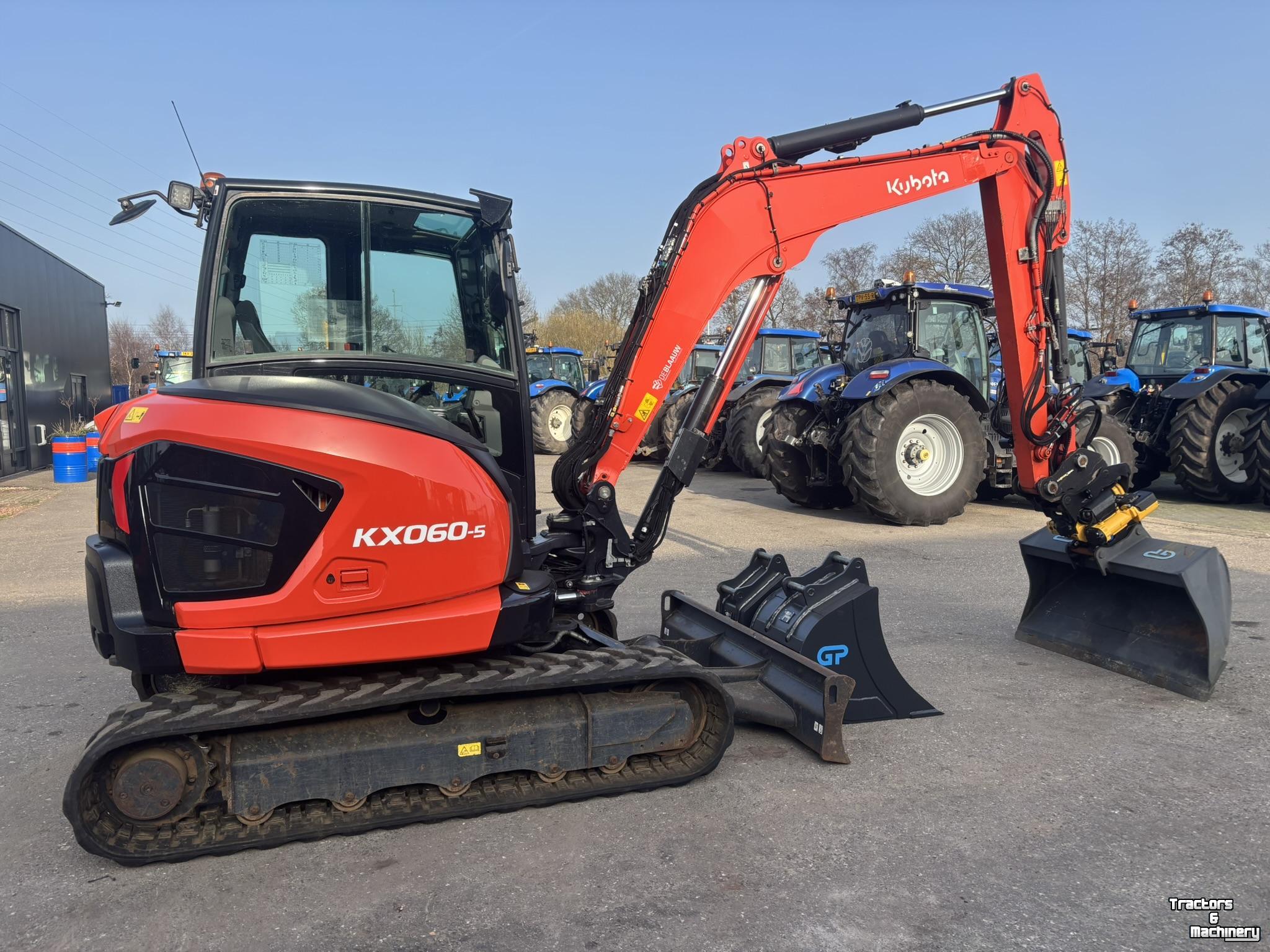 Pelleteuse Kubota KX060-5