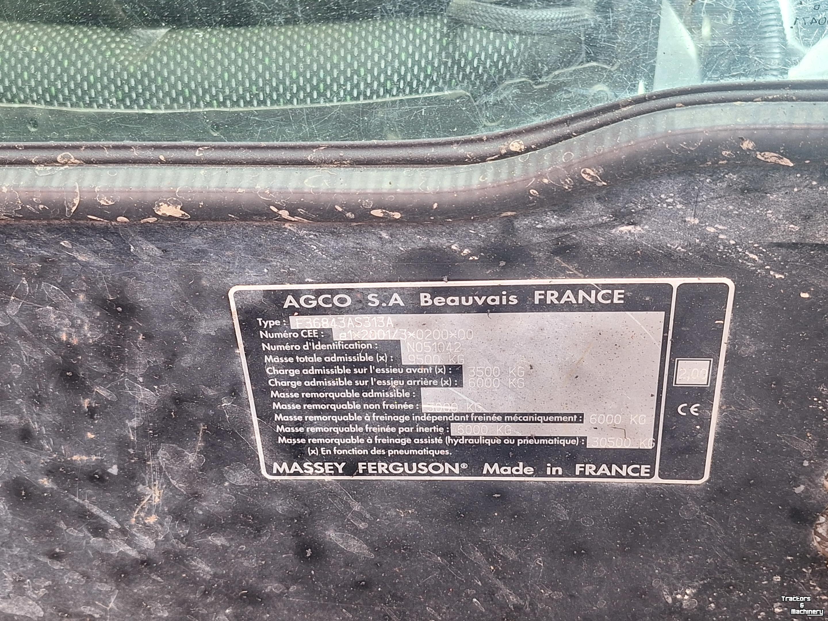 Tracteur Massey Ferguson 7475-4 DYNA VT