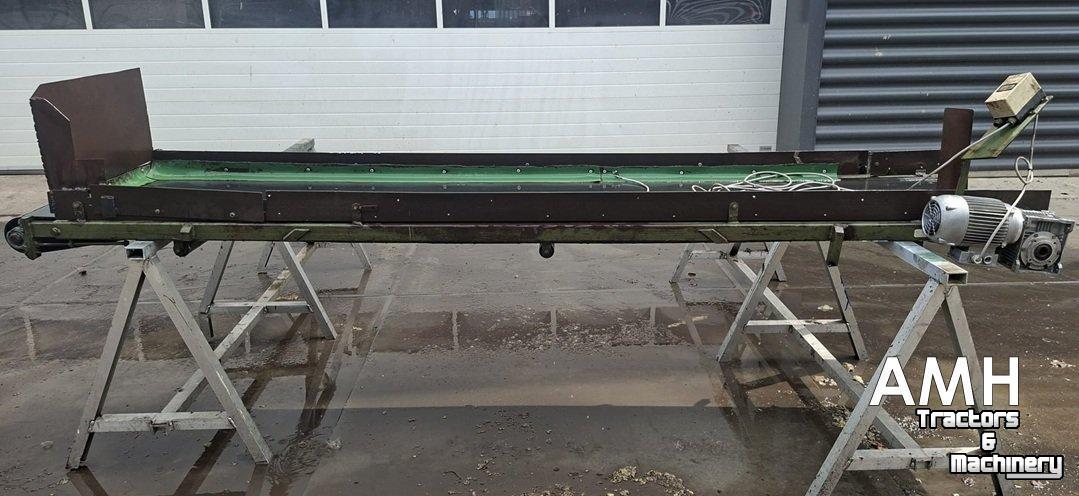 Convoyeur  3400X610 TRANSPORTBAND VLAKKE BAND FLAT BELT CONVEYOR BELT FLACHBAND FÖRDERBAND