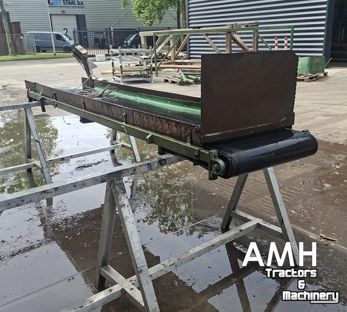Convoyeur  3400X610 TRANSPORTBAND VLAKKE BAND FLAT BELT CONVEYOR BELT FLACHBAND FÖRDERBAND