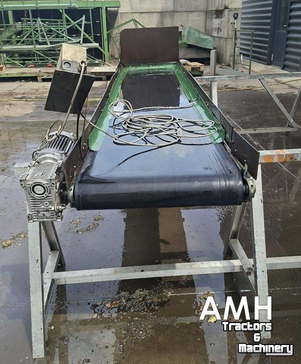 Convoyeur  3400X610 TRANSPORTBAND VLAKKE BAND FLAT BELT CONVEYOR BELT FLACHBAND FÖRDERBAND
