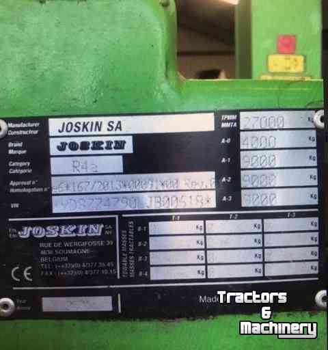 Système leve conteneur à bras Joskin Cargo CL6500 T22