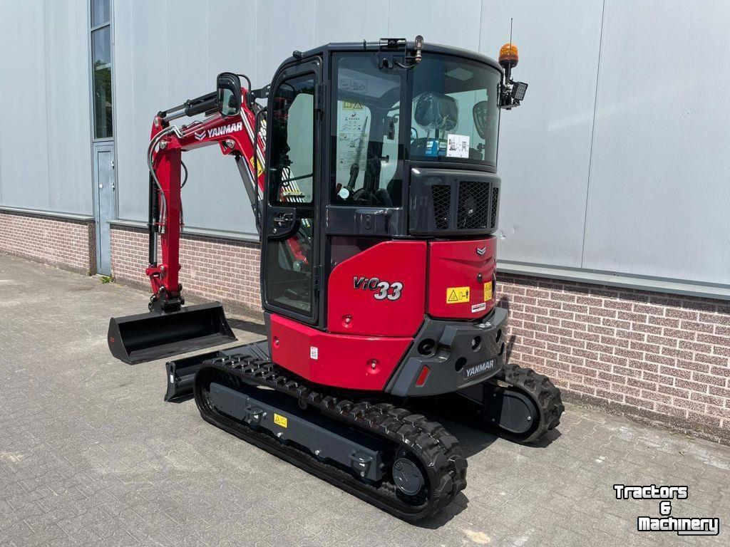 Mini pelleteuse Yanmar VIO33-7