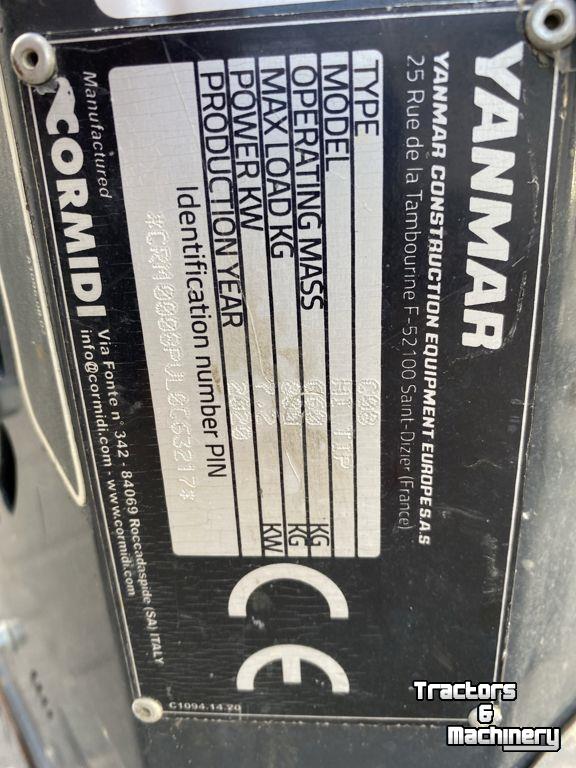 Tombereau à chenilles Yanmar C08 HiTip