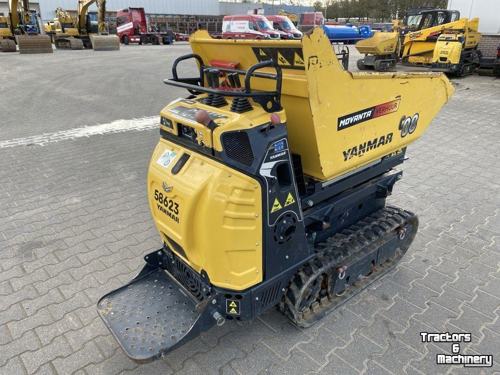 Tombereau à chenilles Yanmar C08 HiTip