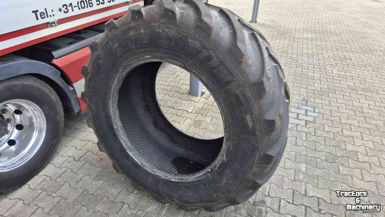 Roues, Pneus, Jantes, Barillets Jumelage Michelin IF650/60R34 Axiobib enkele band 26mm