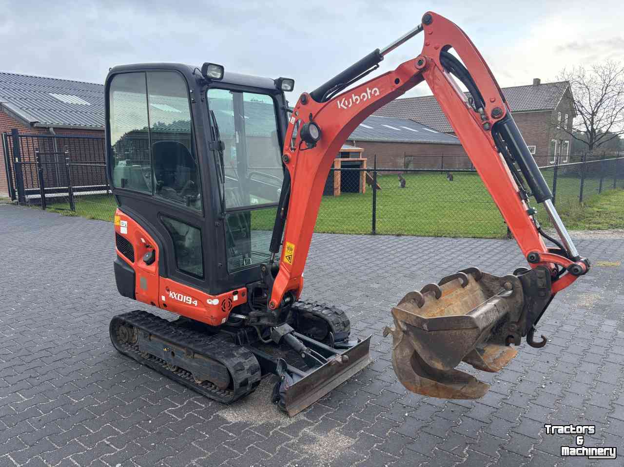 Mini pelleteuse Kubota KX019-4 minigraver
