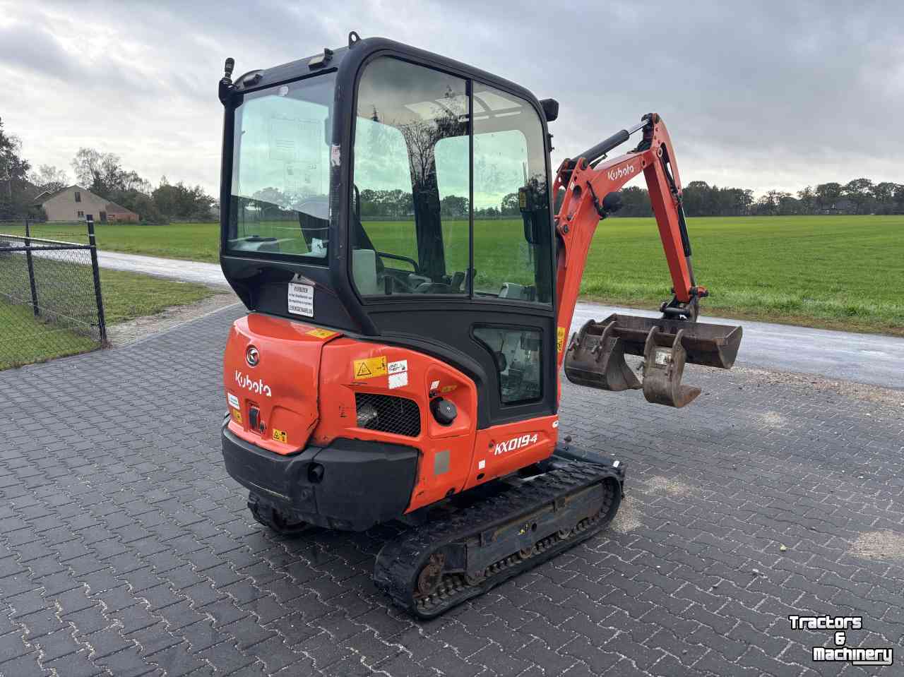 Mini pelleteuse Kubota KX019-4 minigraver