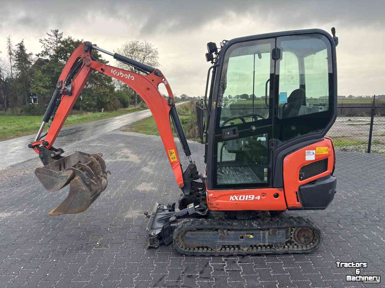 Mini pelleteuse Kubota KX019-4 minigraver