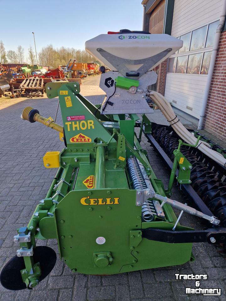 Fraise à rotation inversée Celli Overtopfrees met zaaibak