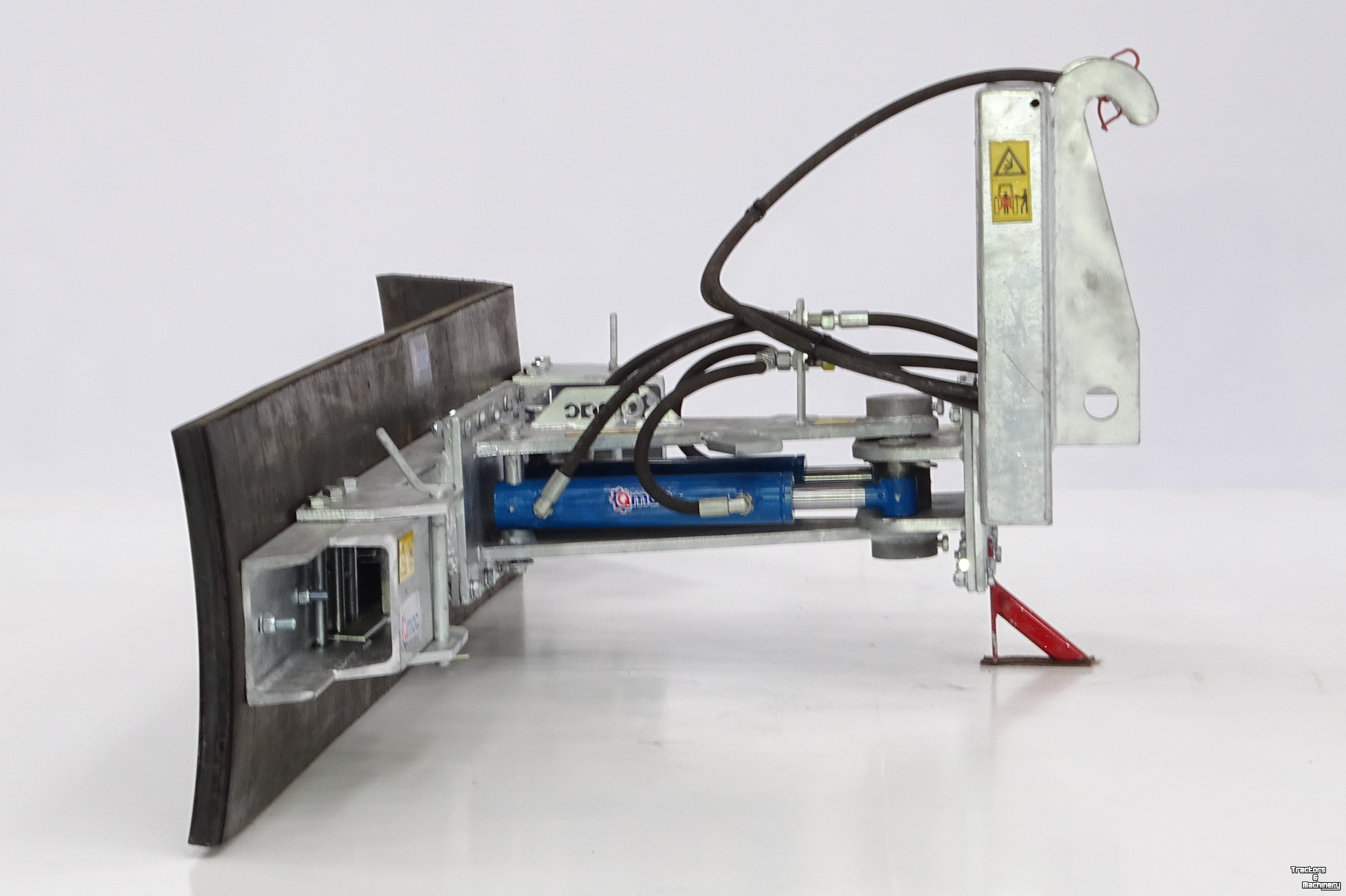 Rabot caoutchouc Qmac Rubberschuif Erfschuif Weidemann Modulo Hydraulisch