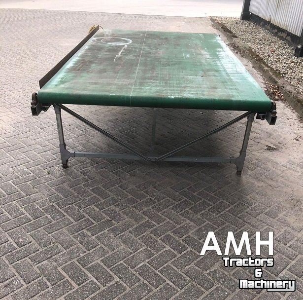 Convoyeur  Vlakke band 2960X1650 TRANSPORTBAND VLAKKE BAND FLAT BELT CONVEYOR BELT FLACHBAND FÖRDERBAND