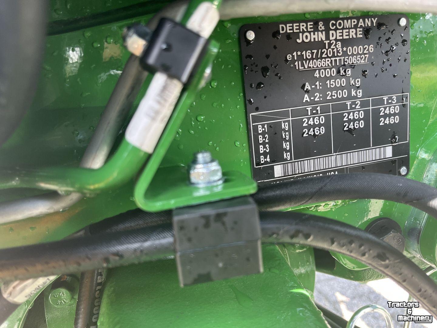 Tracteur pour vignes et vergers John Deere 4066R