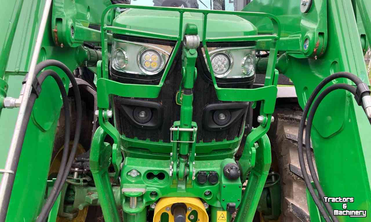 Tracteurs John Deere 6R150 + 643R Voorlader / Frontlader