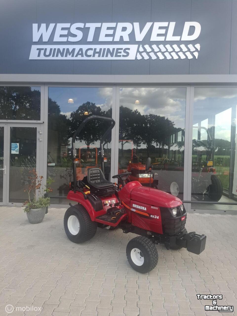 Tracteur Shibaura Gebruikte Shibaura SX24 mini tractor 24 pk hst 85 uur!