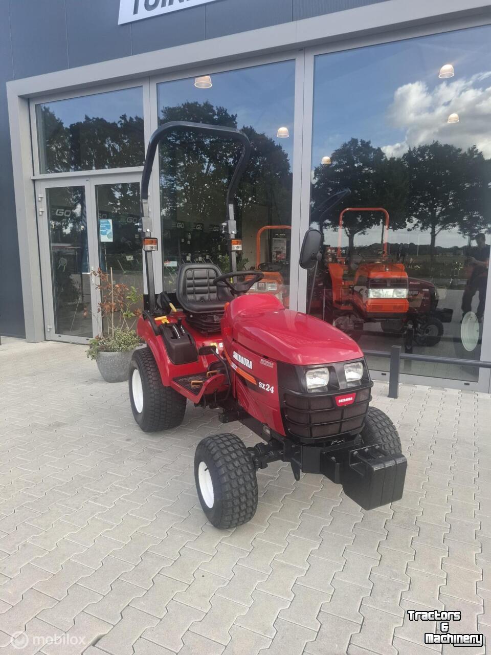 Tracteur Shibaura Gebruikte Shibaura SX24 mini tractor 24 pk hst 85 uur!
