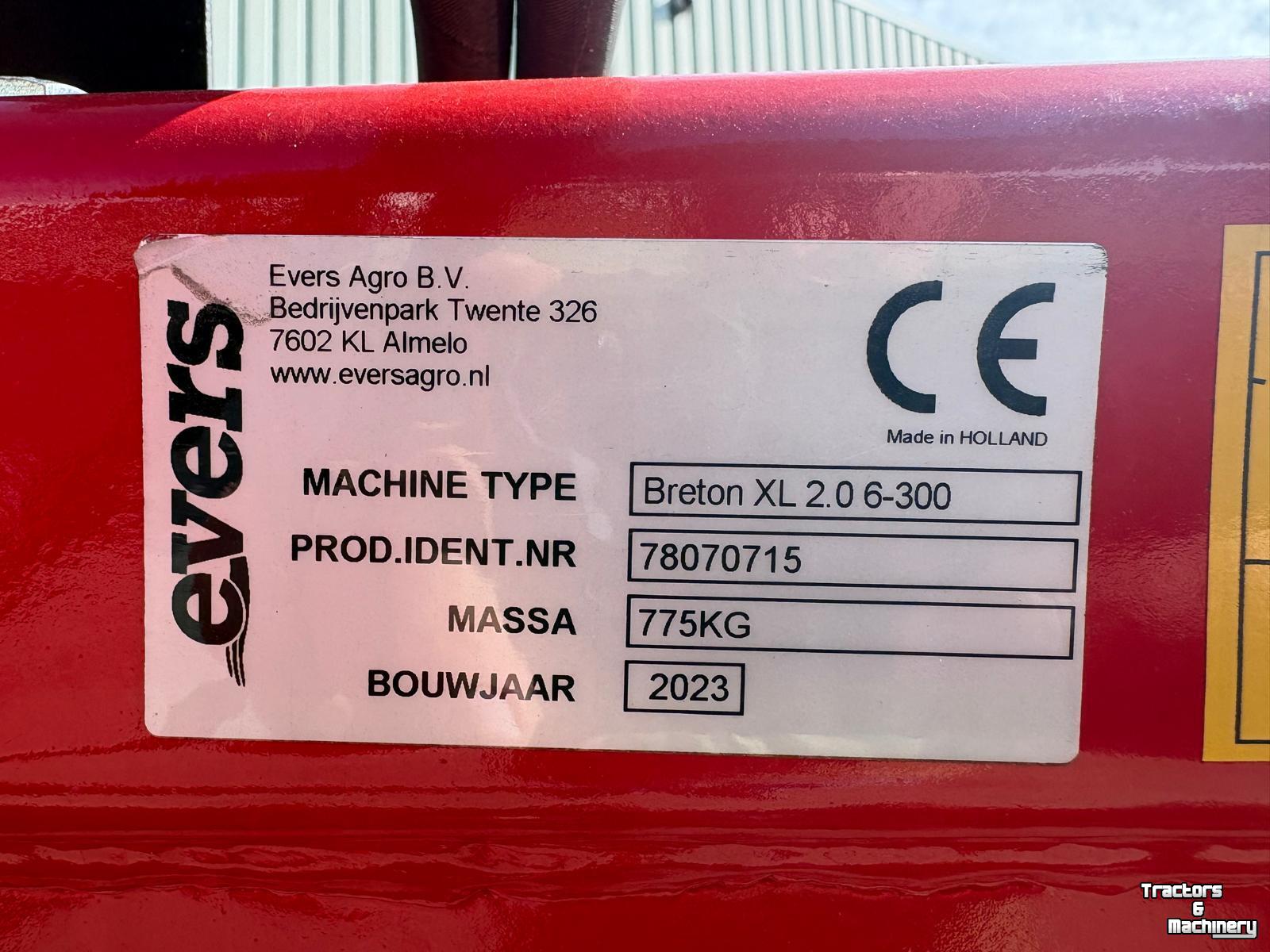 Cultivateur Evers XL 6-300