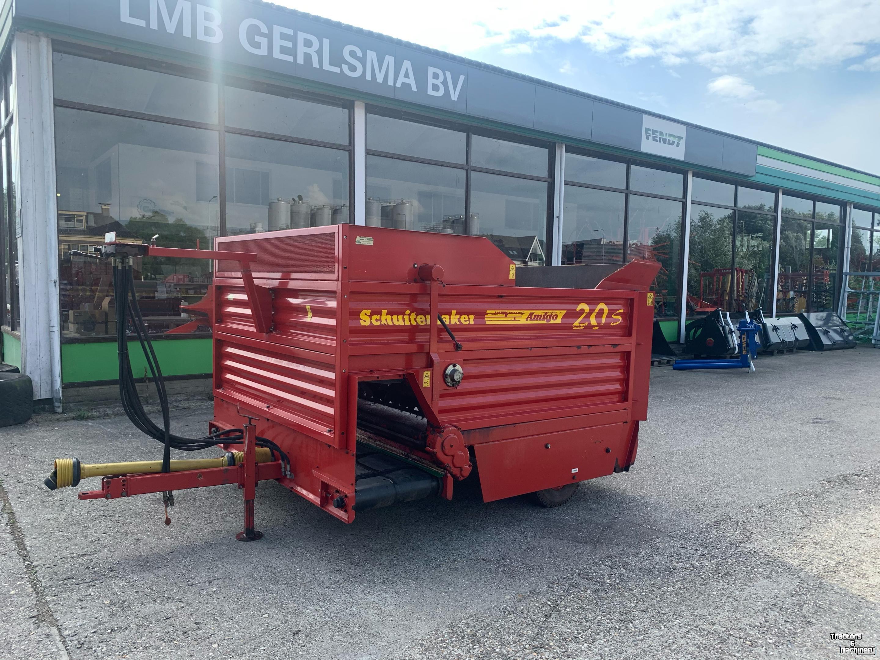 Distributeur de fourrage en bloc Schuitemaker 20 S