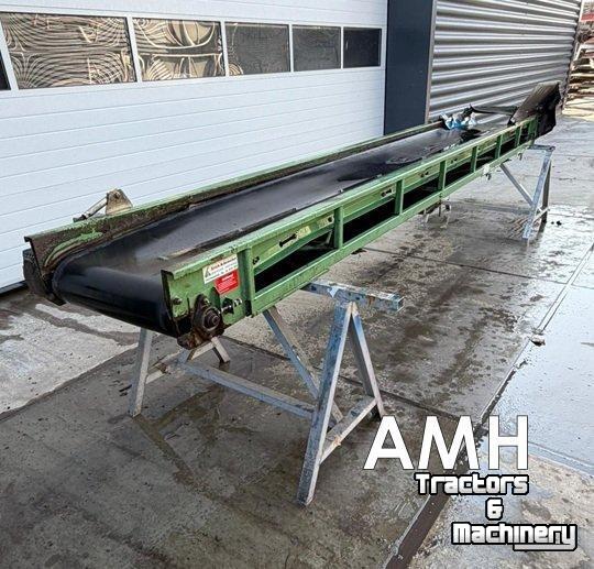 Convoyeur Schomaker 12/2VS6006 4750X600 TRANSPORTBAND VLAKKE BAND FLAT BELT CONVEYOR BELT FLACHBAND FÖRDERBAND