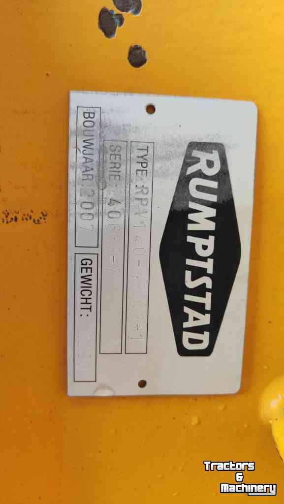 Charrues Rumptstad RPV140-480 3 schaar