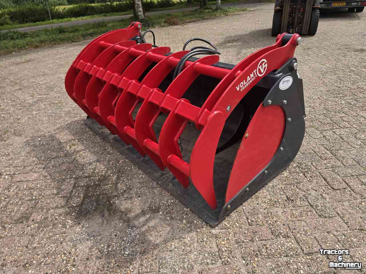 Godet de chargeur frontal  Volant Pelikaanbak 200 cm Euro aansluiting