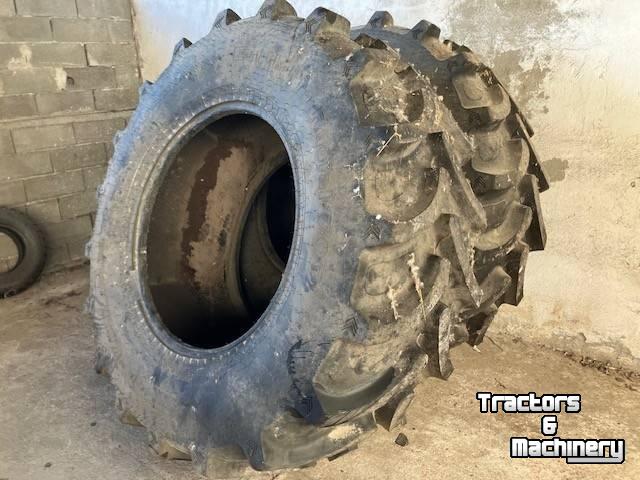 Roues, Pneus, Jantes, Barillets Jumelage Galaxy 710/70R38 set nieuwe banden