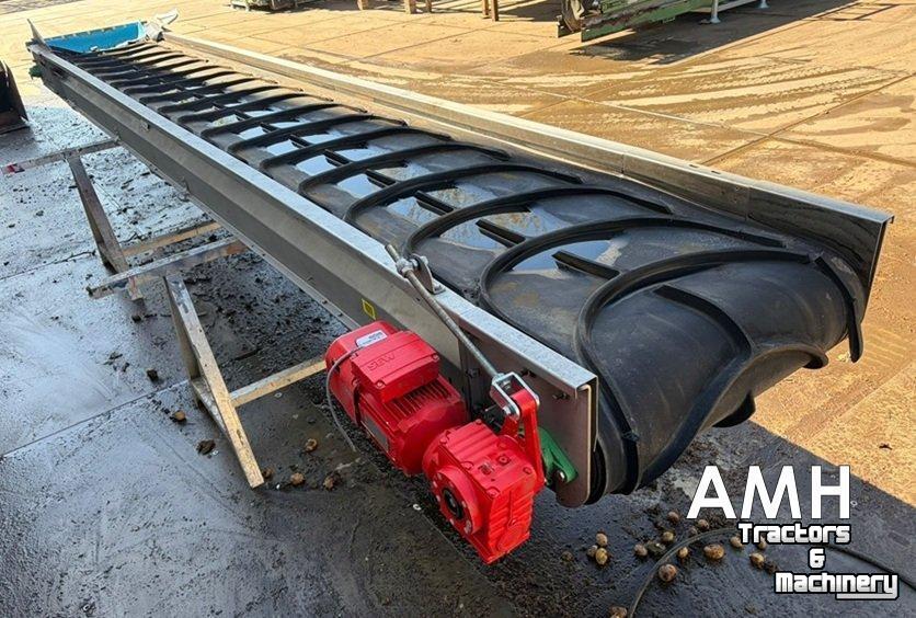 Convoyeur élévateur  6350X800 OPVOERBAND ELEVATORBAND ELEVATOR BELT FÖRDERBAND STEIGBAND