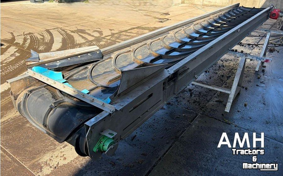 Convoyeur élévateur  6350X800 OPVOERBAND ELEVATORBAND ELEVATOR BELT FÖRDERBAND STEIGBAND