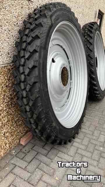 Roues, Pneus, Jantes, Barillets Jumelage Alliance set Alliance 270/95R54 Agriflex+ 363 XT VF op W10x54 verstelbaar met binnen plaat 280/335/10gaats