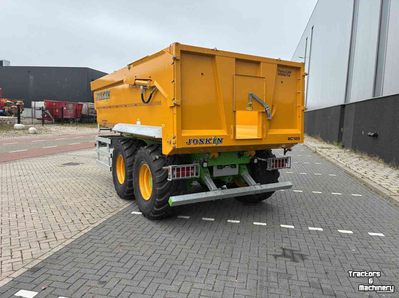 Benne agricole Joskin Trans-CAP 5000-14 BC 125 Kipper
