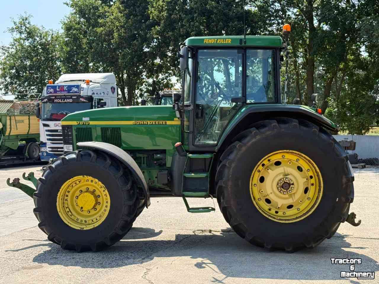 Tracteur John Deere 7810 PQ Airco Front Pto