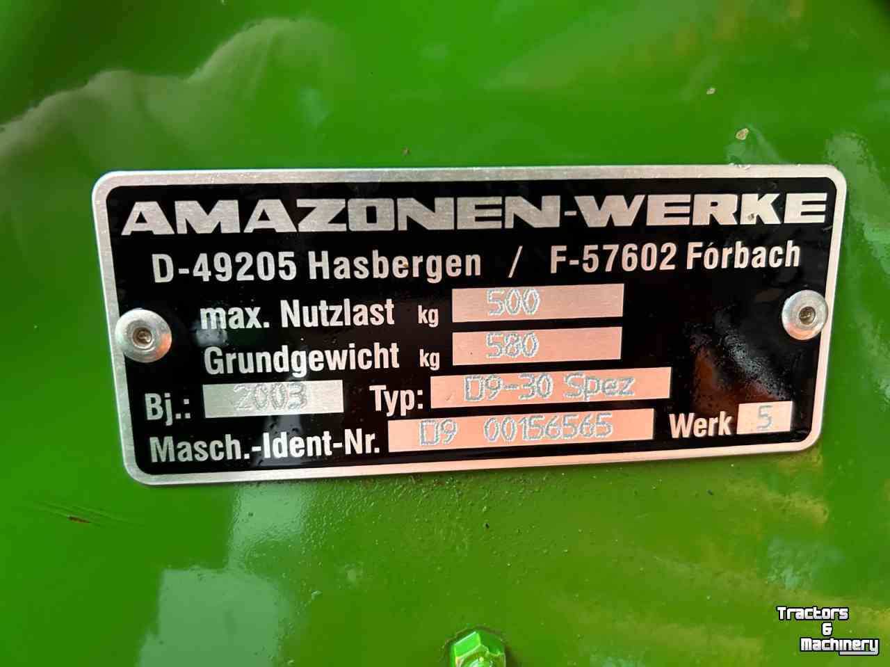 Semoir Amazone D9-3000 special zaaimachine