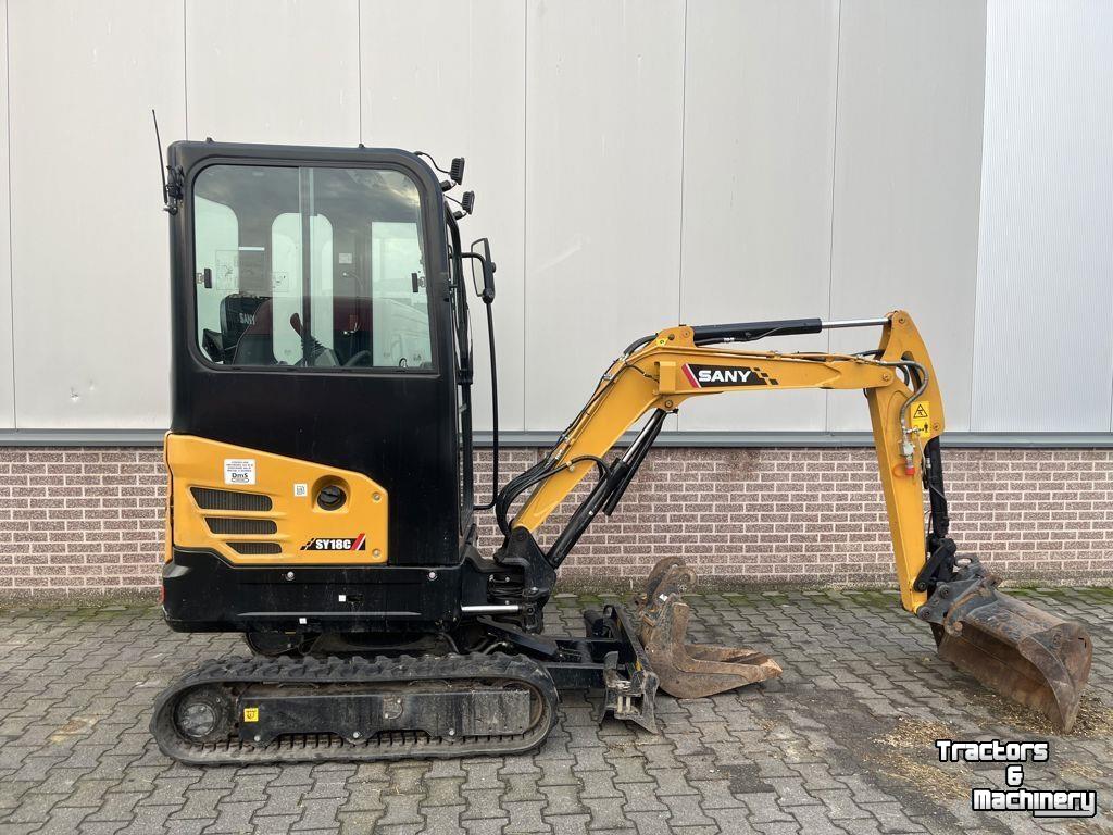 Mini pelleteuse Sany SY18C