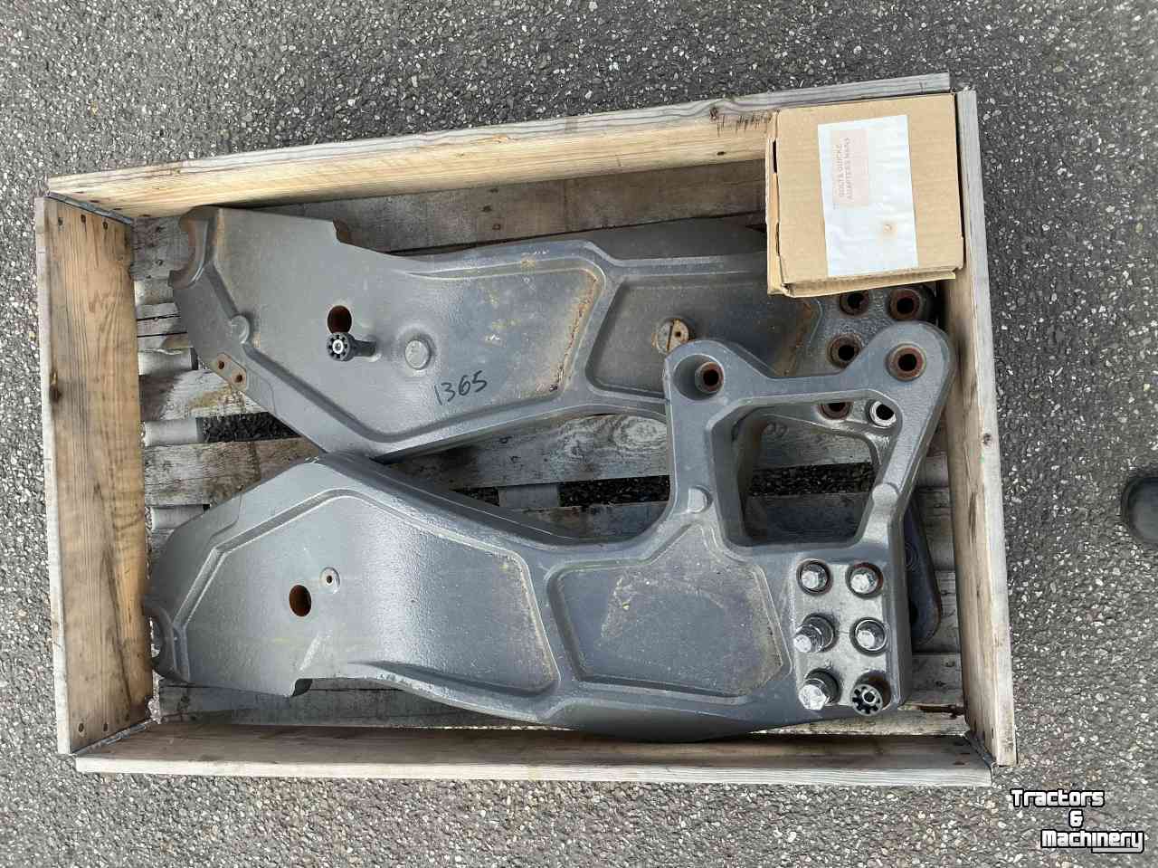 Chargeur frontal Valtra Quicke N4 N5 Voorlader adapters Frontloader console