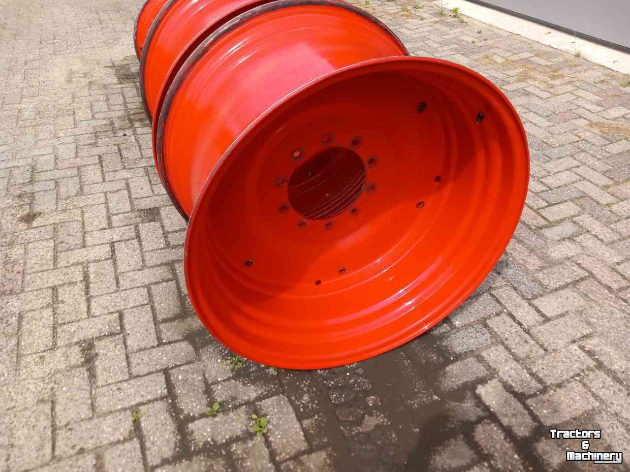 Roues, Pneus, Jantes, Barillets Jumelage Fendt velgen set 18x28 en 23x38