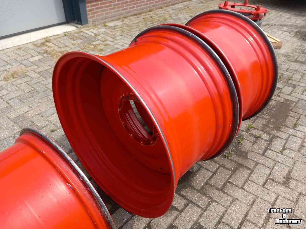 Roues, Pneus, Jantes, Barillets Jumelage Fendt velgen set 18x28 en 23x38
