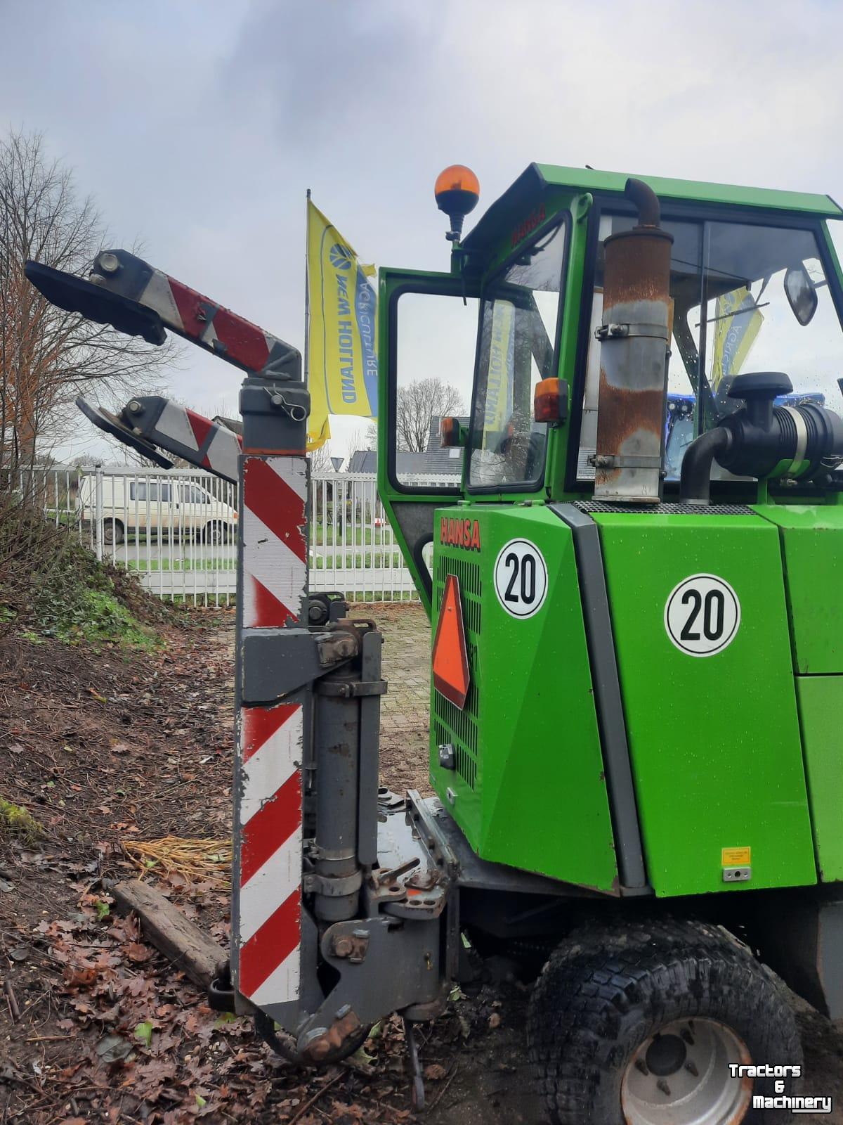 Pelleteuse Hansa APZ331 Kraan
