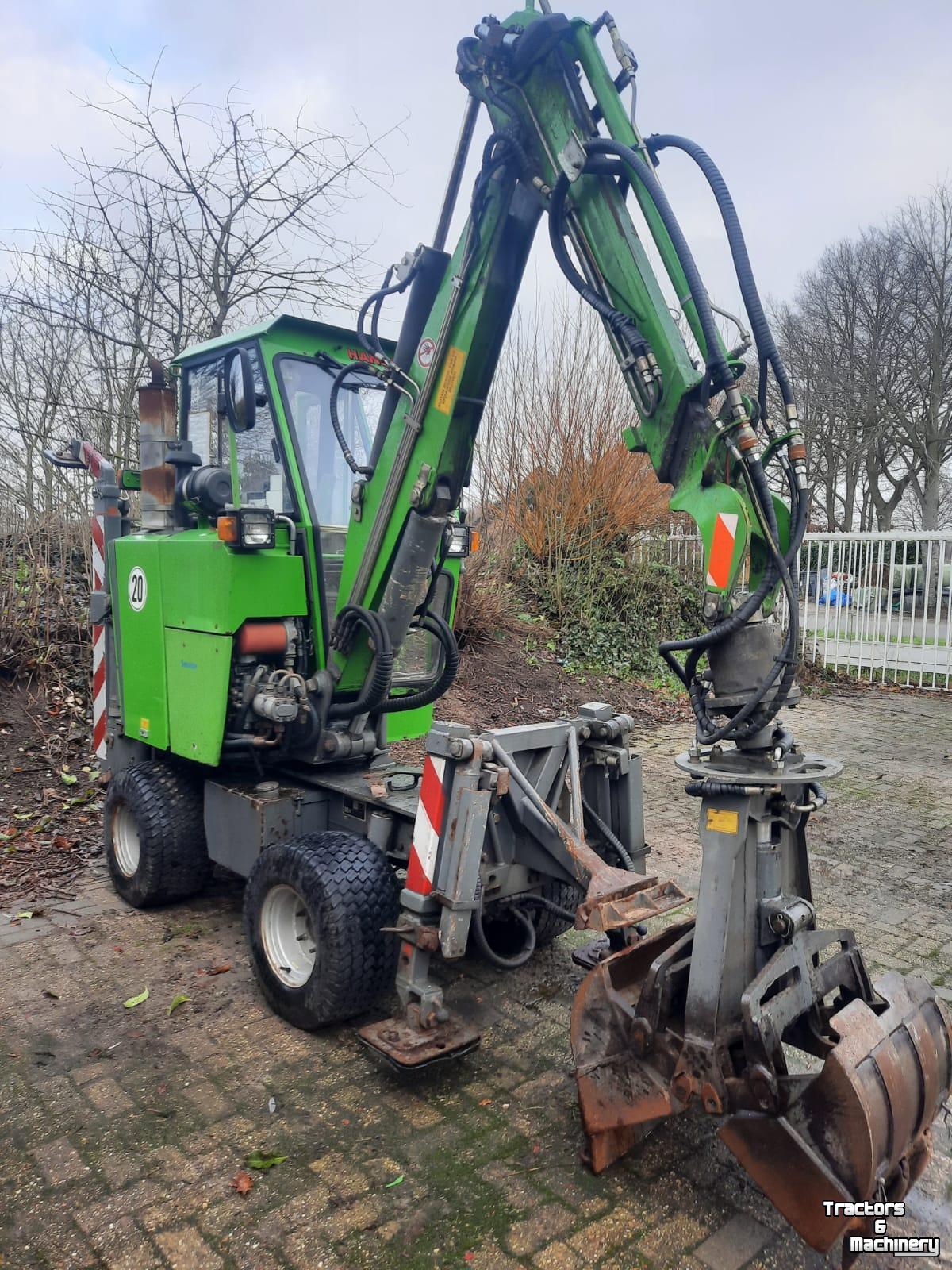 Pelleteuse Hansa APZ331 Kraan