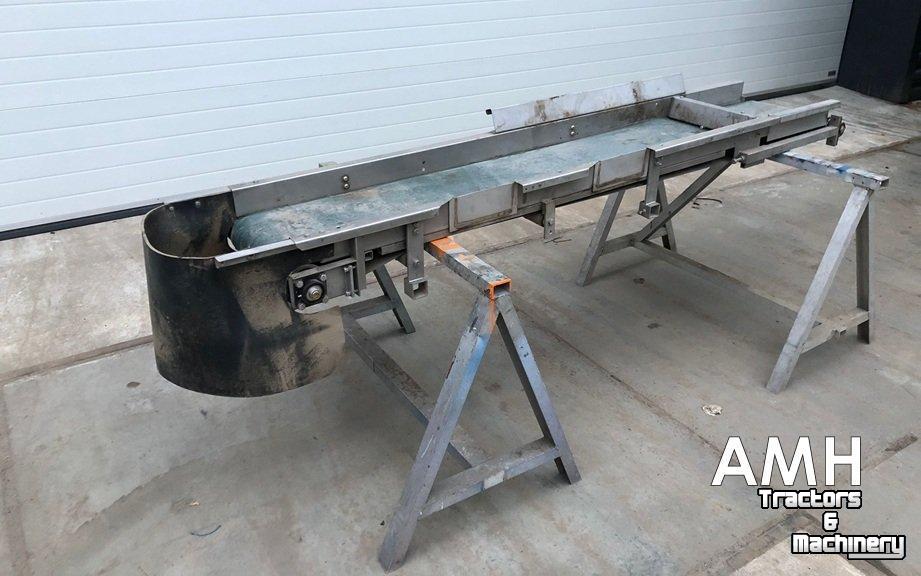 Convoyeur  2500X400 TRANSPORTBAND VLAKKE BAND FLAT BELT CONVEYOR BELT FLACHBAND FÖRDERBAND