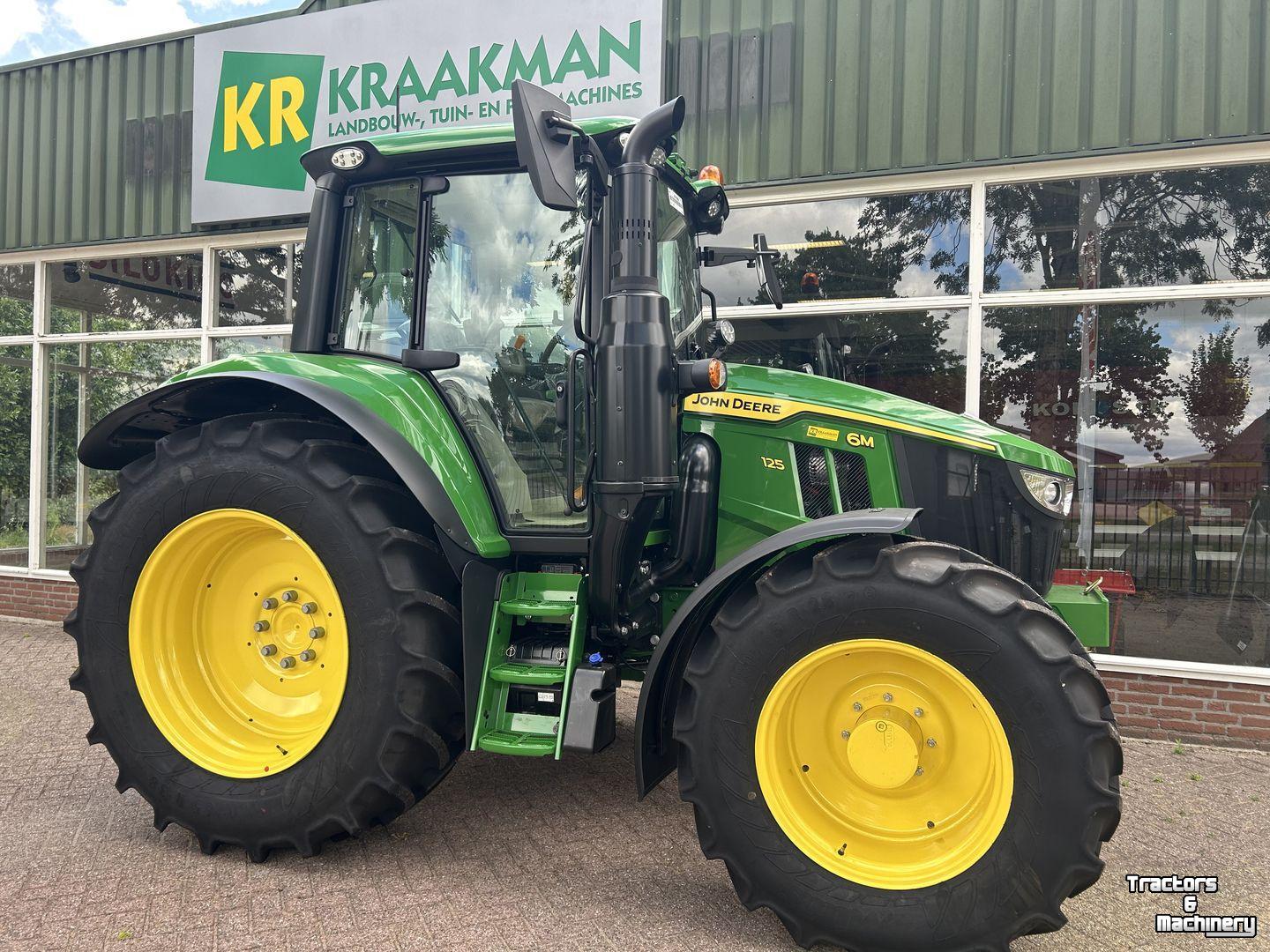 Tracteur John Deere 6M 125