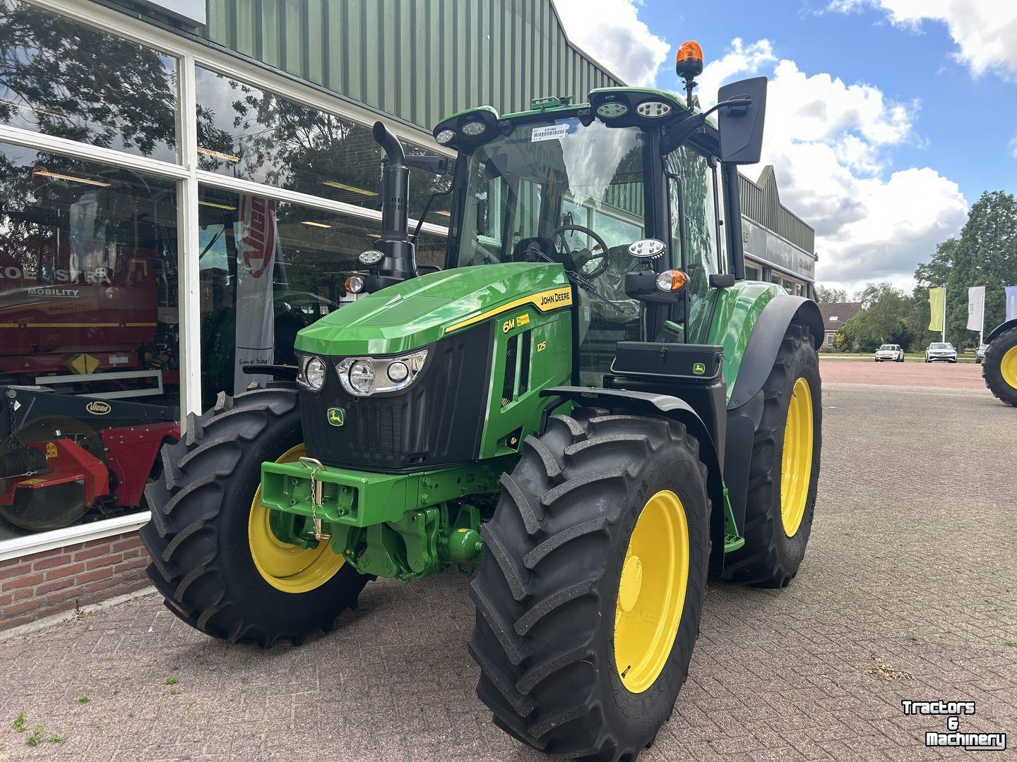 Tracteur John Deere 6M 125