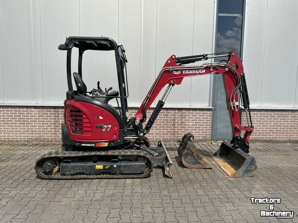 Mini pelleteuse Yanmar VIO27