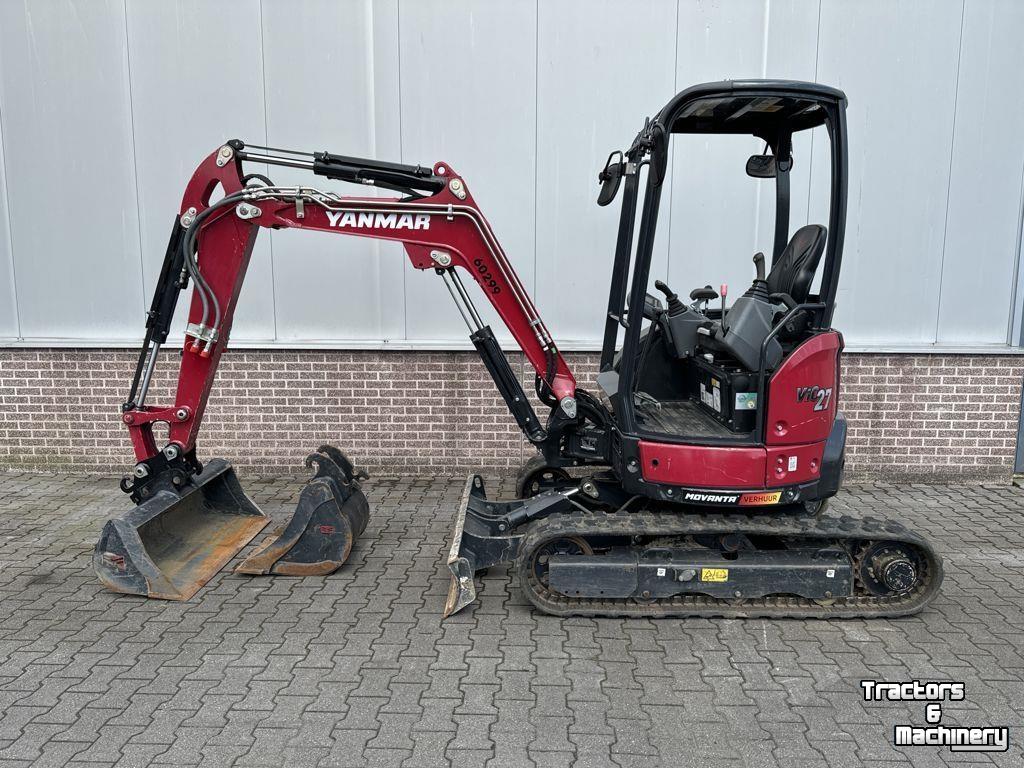 Mini pelleteuse Yanmar VIO27